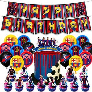 Decorazioni <span class=keywords><strong>per</strong></span> Festa di Compleanno a Tema Calcio, Forniture <span class=keywords><strong>per</strong></span> <span class=keywords><strong>Feste</strong></span> di Compleanno a Tema Calcio, Decorazioni Fai-da-Te <span class=keywords><strong>per</strong></span> Casa, Evento Calcistico <span class=keywords><strong>per</strong></span> Ragazzi, Festa di Compleanno BarceI0na - Product Image 1