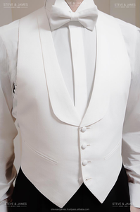 Chaleco de lana transpirable ajustado para hombre Steve James, chaleco de algodón informal inteligente para uso diario, ropa exterior de otoño, servicio OEM - Product Image 4