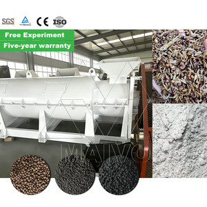 Granulador de Fertilizante Orgánico Totalmente Automático, Equipo de Extrusión de Fertilizante de Biocarbón - Product Image 3