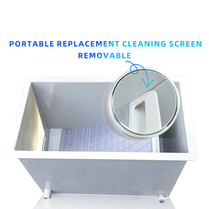 QLOZONE Filtro Sottosabbia 5m³/h per Acquario di Gamberetti, Filtro a Setaccio per Laghetto, Filtro a Setaccio Personalizzabile all'Ingrosso per Laghetto Koi - Product Image 4