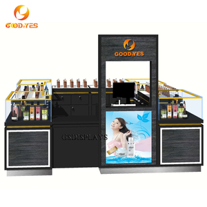 Gian hàng trưng bày nước hoa cao cấp tùy chỉnh năm <span class=keywords><strong>2025</strong></span>, đèn LED, sắt, kính cường lực, kim loại, MDF, thân thiện với môi trường - Product Image 6