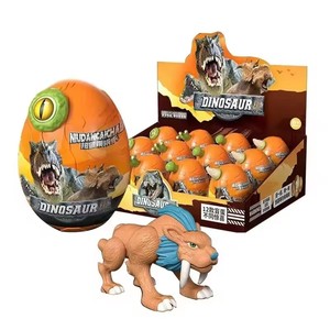 Nuevo Juguete Sorpresa: Huevos de Dinosaurio con 12 Diseños Aleatorios, Juego de Construcción DIY para Niños, para Armar Dinosaurios y Animales - Product Image 1