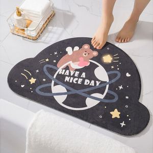 Alfombra de Baño de Lujo con Diseño de Dibujos Animados, Alfombra de Entrada Moderna para el Hogar - Product Image 2