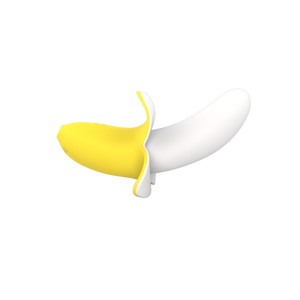 Dildo Vibrator Masturbasi <span class=keywords><strong>Penis</strong></span> Vagina Kecil Berbentuk Pisang untuk Pria dan Wanita - Product Image 1