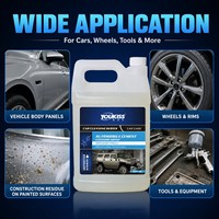 Décapant de ciment haute performance 4L – Dissolvant de béton à action rapide, liquide concentré pour voitures, camions et carreaux – Nettoyant puissant pour ciment automobile