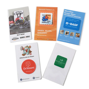 Autocollants nettoyants pour écran de téléphone en microfibre lavables personnalisés, tampons adhésifs vierges pour sublimation, lingettes pour gadgets téléphoniques, kit de nettoyage pour ordinateur portable - Product Image 2