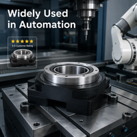 JXA200 Reductor de Velocidad de Precisión con Mesa Rotatoria Hueca para Automatización Industrial, Actuador de Engranajes de Gran Diámetro de 100 mm