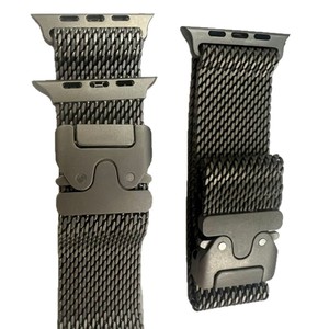 Bracelet Milanese pour Apple Watch en acier inoxydable 44 mm compatible Ultra2 S10 S9 S8 S7 S6 S5 S4 S3 S2 S1 - Product Image 1