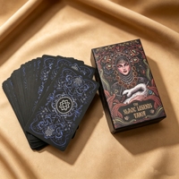 Vente en gros de cartes de tarot personnalisées de haute qualité, impression OEM personnalisée, boîte de cartes de tarot originale, cartes de tarot personnalisées