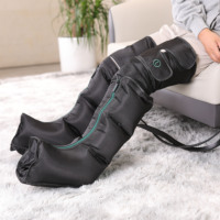 Massage professionnel des jambes pour une relaxation musculaire profonde des mollets et des pieds