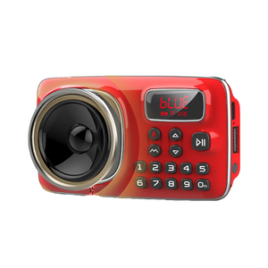 Digital Display FM <b>Radio</b> MP3 Player Portable Speaker USB Powered <b>Rechargeable</b> Battery Audio Recorder for Outdoor Use - Product Image 4