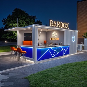Carrito de Helados y Bebidas Móvil de Acero para Verano, Ideal para Calle, Bar, Restaurante, Diseño Contemporáneo, Robusto y Duradero - Product Image 3