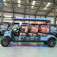 Voiturette de golf à essence 4x4 à 6 places Robetaa, prix de gros, homologuée CE