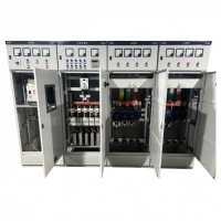 Armoire électrique basse tension GGD AC avec construction en acier laminé à froid/acier inoxydable pour système de distribution d'énergie en usine