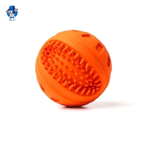 Juguete de Goma Indestructible para <span class=keywords><strong>Perros</strong></span> de 3.2 Pulgadas, <span class=keywords><strong>Pelota</strong></span> para <span class=keywords><strong>Perros</strong></span> con Sonido, para Limpiar los <span class=keywords><strong>Dientes</strong></span>, Ideal para Masticadores Agresivos, Venta al Por Mayor - Product Image 6