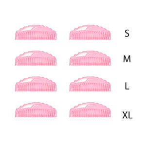 แผ่นซิลิโคนยกขนตา Lymeebeauty Wispy Anime Lash Lift Shields รูปทรงสี่เหลี่ยม สำหรับฝึกต่อขนตา เป็นมิตรกับสิ่งแวดล้อม กันน้ำ แห้งเร็ว - Product Image 2