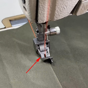 Pied presseur à rouleaux de guidage droit/gauche SP-18 pour machine à coudre industrielle à point noué à 1 aiguille, accessoires de <span class=keywords><strong>couture</strong></span> avec roue - Product Image 6