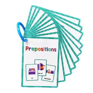 Cartes d'émotions personnalisées en papier fantaisie pour enfants, cartes de mots gaufrées, cartes laminées imperméables, jouets éducatifs SEL pour l'apprentissage émotionnel préscolaire - Product Image 6