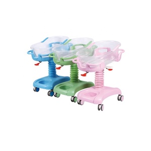 Лидер продаж, роскошная медицинская Мобильная кровать из АБС-пластика для новорожденных, детская кровать для младенцев с матрасом - Product Image 4