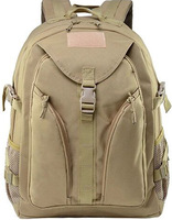 Sac à dos tactique léger 25L en polyester imperméable camouflage pour activités de plein air, randonnée et voyage