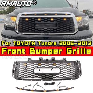 Parrilla Delantera para Coche con Barra de Luces, Kit de Carrocería, Luces para Parrilla Delantera para TOYOTA Tundra 2006-2013, Pieza Exterior - Product Image 2