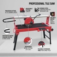 Scie à carrelage multifonction 1500W 2950 tr/min, machine à découper les carreaux électrique portative