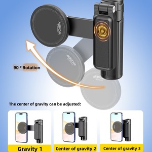 Mini Palo Selfie 3 <span class=keywords><strong>en</strong></span> 1 Portátil con Diseño de <span class=keywords><strong>Caracol</strong></span> Colorido y Control Remoto para Teléfono y Cámara - Product Image 3