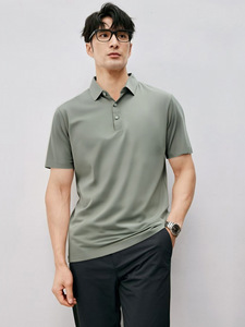 Wholesale High Quality Plain Casual Pique Cotton Mesh Golf t Shirts Custom Logo Simple Polo Shirt Poloshirts for Men - Product Image 1