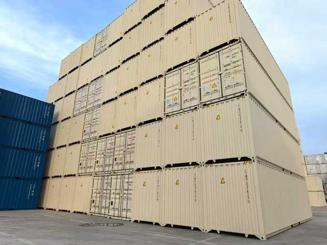 Factory Outlet 40hq Used Dry Shipping Container for Sale in Tianjin China White 40' Shipping Container