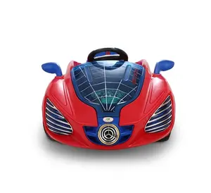 Spiderman Style Fun Battery Operated Car RC Control Kids ride on car