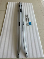 Barres de toit en alliage d'aluminium sans perçage, capacité 50 kg, fixation par boulons pour CR-V 2012-2016, 2 pièces
