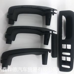 Car <b>Door</b> Interior <b>Handle</b> 3B1867171E Black Plastic For <b>Replace</b> Repair - Product Image 4