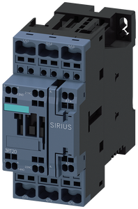Contactor 3RT2027-2XF40-0LA2 3RT2, Arrancador de Motor de 12A 3P con 1NO Auxiliar, Voltaje de Control de 110V 50/60Hz - Product Image 1