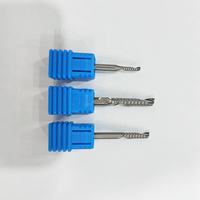 Grosir OEM/ODM 5A Single Flute Shank Spiral Tungsten Steel Alloy High Precision Five Axis CNC End Mill 1F Milling Cutter