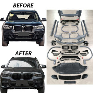 Bodykit per auto di vendita calda per BMWW <span class=keywords><strong>X3</strong></span> G01(2018 2021) aggiornamento X3M bodykit modificati upgard a <span class=keywords><strong>X3</strong></span> M body kit paraurti anteriore - Product Image 1