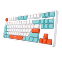Capuchons de touches de jeu en pbt doubleshot xda, personnalisés, à durée limitée en usine, 104 113 touches, clavier mécanique abs