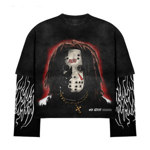 Sudadera de Moda Urbana de Alta Calidad para Hombre, Diseño Estampado de Última Moda, Felpa de Algodón, Tallas Grandes, Sudadera de Invierno para Hombre - Product Image 3
