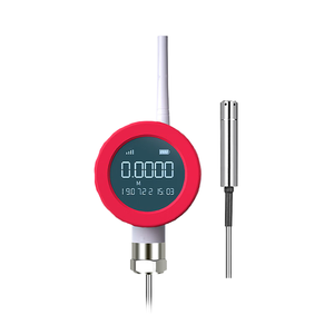Trasmettitore di livello liquido wireless Toprie, misuratore di livello acqua per piscina, sensore di livello liquido integrato per serbatoi antincendio con display - Product Image 1