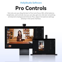 Hollyland Lyra Professionelle 4K Ultra-Klare Live-Streaming-Kamera Unterstützt LARK A1 Drahtloses Mikrofon für Videokonferenzen