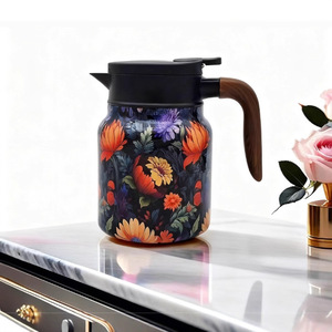 Stainless Steel Thermos Teapot 1.8L With Lid Portable Travel Water Pot Kettle - Product Image 3