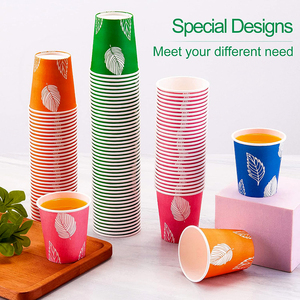 แก้วกาแฟกระดาษสองชั้นแบบใช้แล้วทิ้ง ขนาด 8 10 12 16 ออนซ์ เกรดสำหรับอาหาร พิมพ์โลโก้ได้ตามต้องการ โรงงานผลิตเครื่องดื่ม ฝาปิดกันน้ำสำหรับไวน์ - Product Image 5