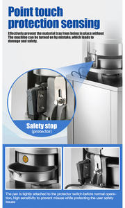 เครื่องตัดแป้งอัตโนมัติเต็มรูปแบบไฟฟ้า และเครื่องปั้นแป้งกลมสำหรับพิซซ่า ขนมปังขนาดเล็ก คุกกี้ ขนมปังฮอทดอก - Product Image 5