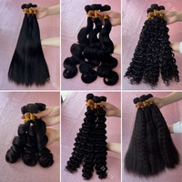 Échantillon Gratuit de Tissages Brésiliens Non Traités Vierge Remy, Cuticules Alignées, Extensions de Cheveux Humains Ondulés