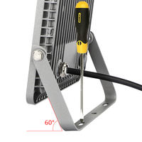 Détecteur de mouvement KCD Pir réglable étanche IP65 éclairage extérieur haute luminosité 20w 30w 50w 100w 200w 300w projecteur LED extérieur