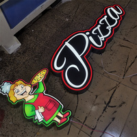 Enseignes lumineuses à lettres en relief LED pour l'extérieur, enseigne LED pour les entreprises, les magasins, la décoration de la maison, la publicité extérieure