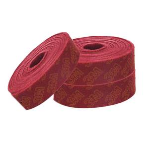 Rollo de Almohadilla Abrasiva Industrial Marrón 7447, Almohadilla de Pulido de <span class=keywords><strong>Rueda</strong></span> Abrasiva de Nailon No Tejido, Dureza Media, OEM - Product Image 1