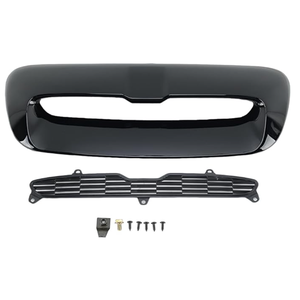 Grille d'aération de capot 51132756095 51132756096 51137148827 Peint noir, remplacement pour R55 R56 R57 R58 R59 <span class=keywords><strong>Cooper</strong></span> <span class=keywords><strong>S</strong></span>/JCW 07-13 - Product Image 1