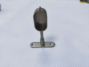 Tủ quần áo ống hình bầu dục chủ Closet Rod mặt bích <span class=keywords><strong>Bracket</strong></span> giữa ống chủ - Product Image 6