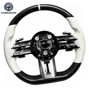 Volante de Fibra de Carbono para Mercedes Benz AMG C63 GT C43 C63 W221 W205 W204 W213 GLC GLE GLK GLS, Volante Estilo Libélula - Product Image 4