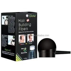 Dexe Oem Private Label Snelle Groothandel Concealer Hair Building Fiber Poeder Spray Applicator